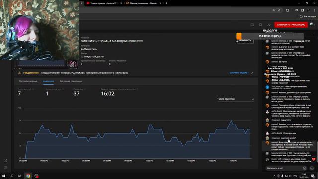 ЭМО ШИЗО - СТРИМ НА 666 ПОДПИЩИКОВ !!!!!!!!