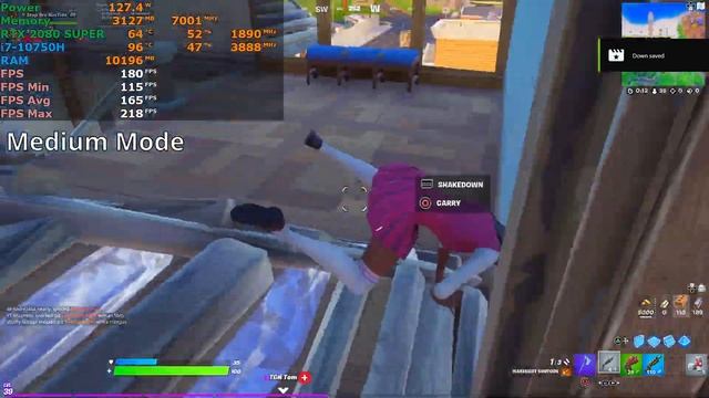 RTX 2080 SUPER | Fortnite 1080p Benchmark | All Settings & Performance Mode смотреть онлайн