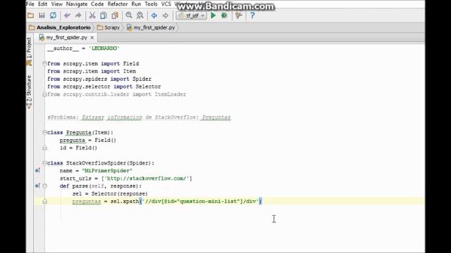 Web Scraping en Python: SCRAPY SPIDER | Web Scraping PARTE 2 смотреть онлайн