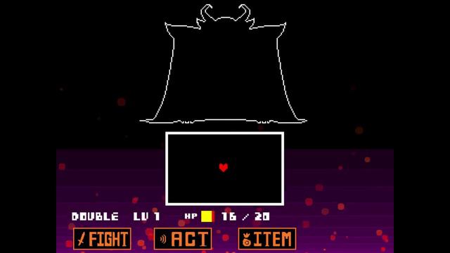 Undertale: Level 1 Double Speed Asgore Battle смотреть онлайн