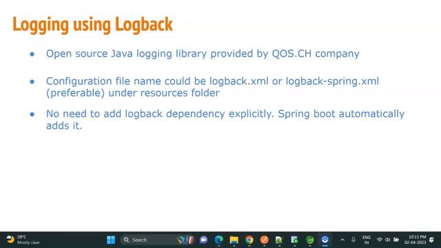 8. Logging in Springboot | Spring Boot 3 Course| Full Stack Adda смотреть онлайн