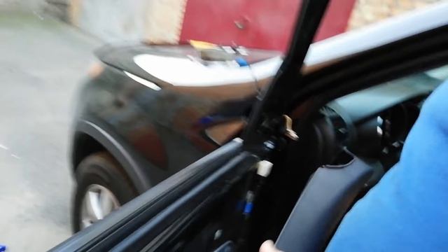 Снятие и разборка бокового зеркала заднего вида на Киа Соренто II.(Kia Sorento II.) смотреть онлайн