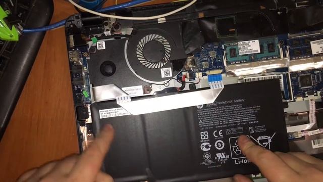 HP ENVY 6-1031er разбор смотреть онлайн
