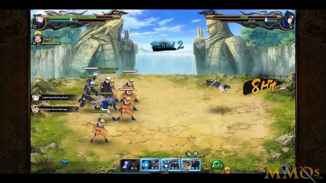 Naruto Online - Uchiha Sasuke Boss Fight Video смотреть онлайн
