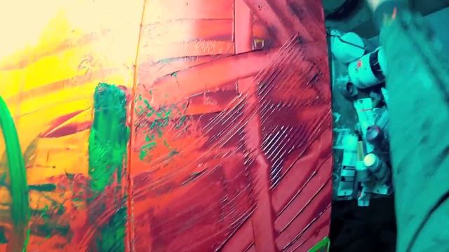 Learn How to Paint Abstract Painting with Acrylics video - Vitalba by John Beckley смотреть онлайн