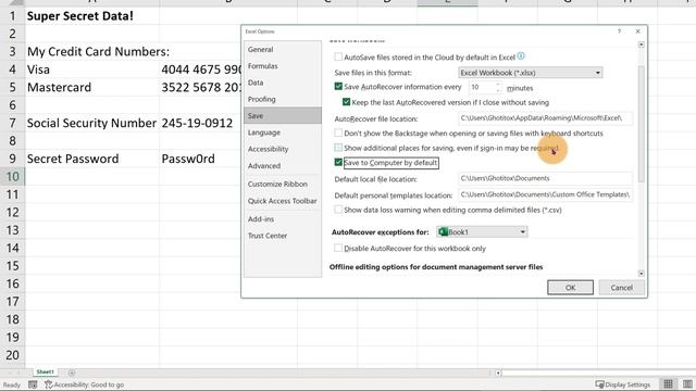 Saving locally with MS Office Apps смотреть онлайн