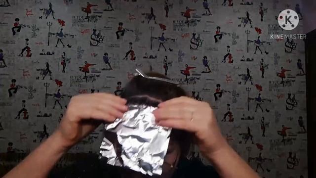 Как сделать самой мелирование и окраску волос дома. Мастер класс. смотреть онлайн