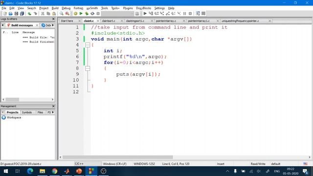 Command line arguments (CLA) | Execute C program from CLA | Functions in C | C Programming смотреть онлайн
