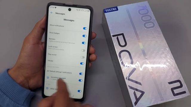 Tecno Pova 2 Message Settings | Message Notification Setting Kaise Kare