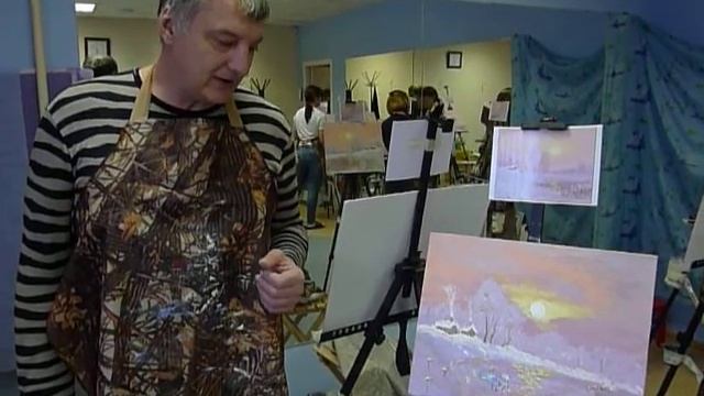 Костенко Зимний пейзаж смотреть онлайн