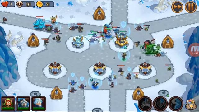 Realm Defense - World 2 Level 30-Permafrost - Legendary 3 Stars смотреть онлайн