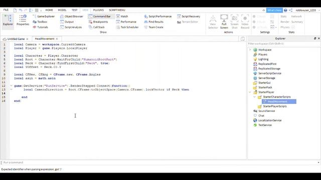 How To Make Head Movement In Roblox Studio 2020 Easy!! (Read ?) смотреть онлайн