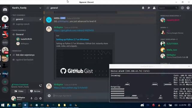 SERU Belajar Python bareng temen pakai Discord dari 0 sampai sebisanya смотреть онлайн