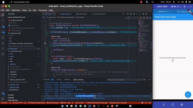 Flutter : Setup Firebase In App Messaging смотреть онлайн
