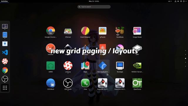 GNOME 3.38: new app-grid paging/layouts (demo/wip) смотреть онлайн