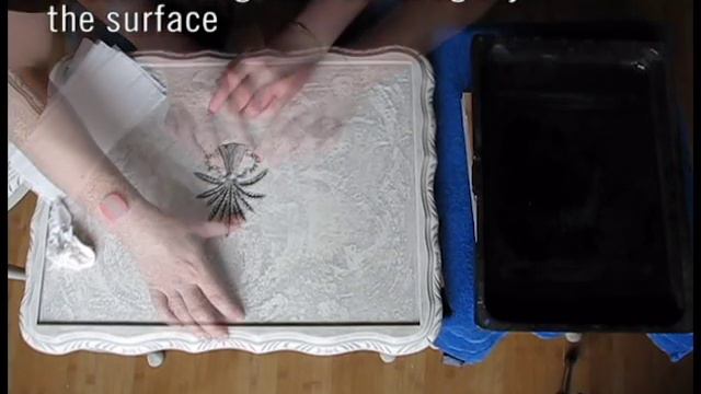 How to Shabby Chic Furniture #3 WATER DECAL PRINT TRANSFER смотреть онлайн