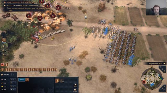 Age of Empires IV | Sultans Ascend | 1187 The Horns of Hattin Playthrough смотреть онлайн