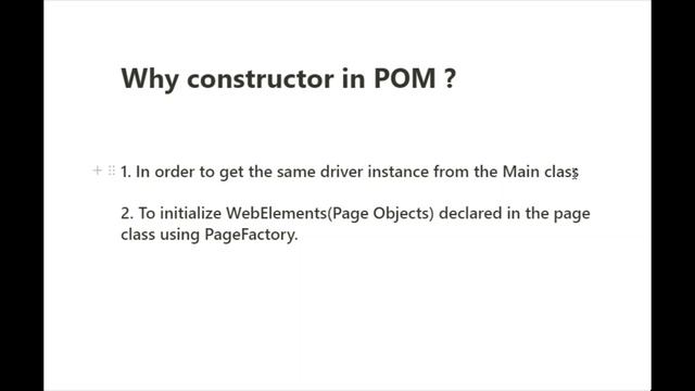 Why Constructor in Page Object Model ? | QA Automation Talk смотреть онлайн