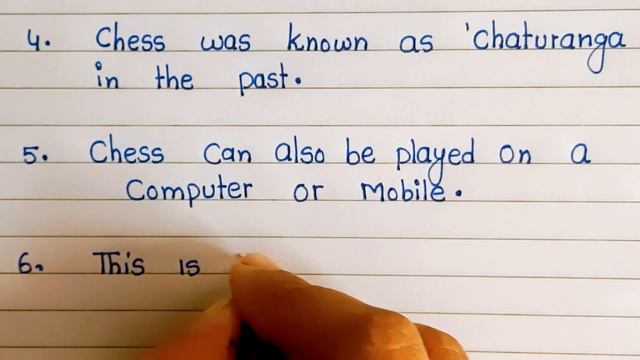 10 lines on chess|10 lines on chess in english |10 lines on my favourite game chess|essay on chess смотреть онлайн