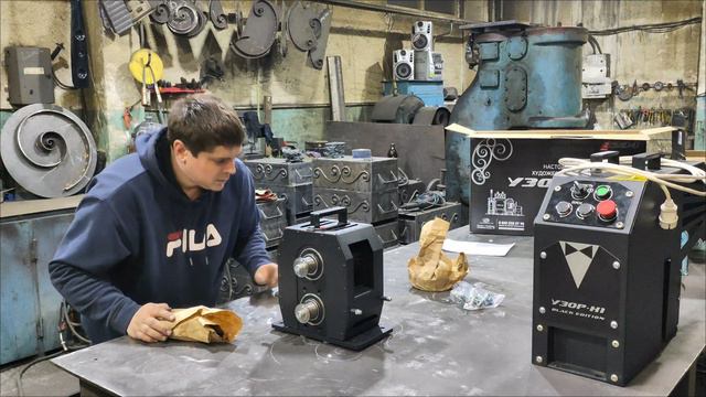 Распаковка станка Узор-Н1