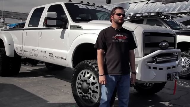 Truckin Magazine SEMA 2012 - '12 Ford F-350 смотреть онлайн