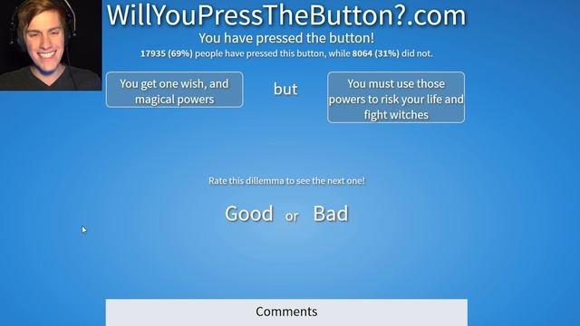 PRESS THE BUTTON! | Will You Press The Button? смотреть онлайн