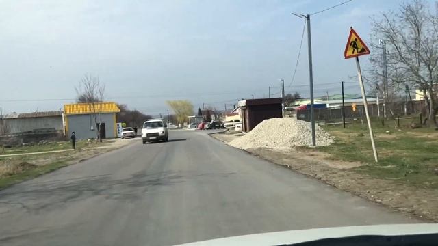 КРЫМ. Сельская дорога после ремонта. село ЛЕВАДКИ. Мечеть Къадыр Джами сегодня смотреть онлайн