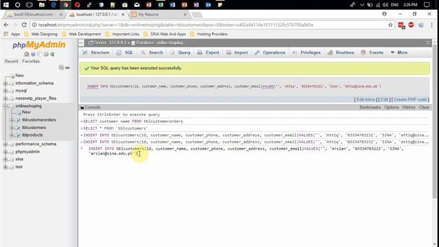 Lecture 8 MySQL Insert and Update Record Using Query Part 1 смотреть онлайн