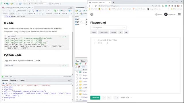 Data Science Live - Learning Python with CODEX -Working with data frames смотреть онлайн