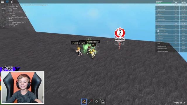 OMG! I GOT 1 MILLION NINJUTSU in ROBLOX NINJA ASSASSIN смотреть онлайн