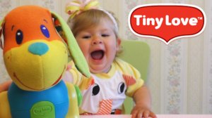✿ ТИНИ ЛАВ играем собачкой Фред, играем на пианино, танцуем TINY LOVE Fred play and the PIANO