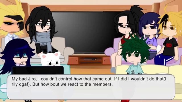 This color ain’t it(by:justcallmedude) reacts basically (part 1-??) | mha x bsd crossover fanfic | смотреть онлайн