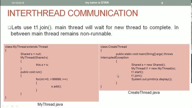 Multithreading in Java | #19 | Inter Thread Communication in Java | #2 | Let's Use the join() Metho смотреть онлайн