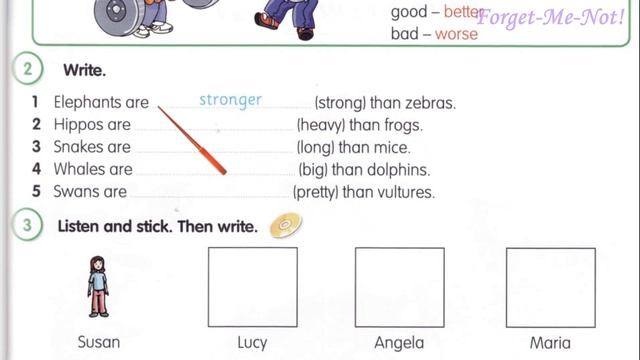 Fly High 3☺ Lesson 17✅Trumpet is Stronger☺ Comparatives pp 56-57& Activity Book✔Відеоурок смотреть онлайн
