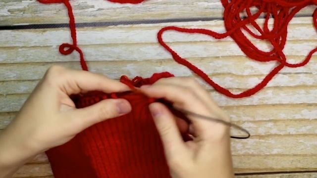 Шапка спицами из одного мотка. Семеновская пряжа. Вязание. #KVK мастер-класс рукоделие хобби смотреть онлайн