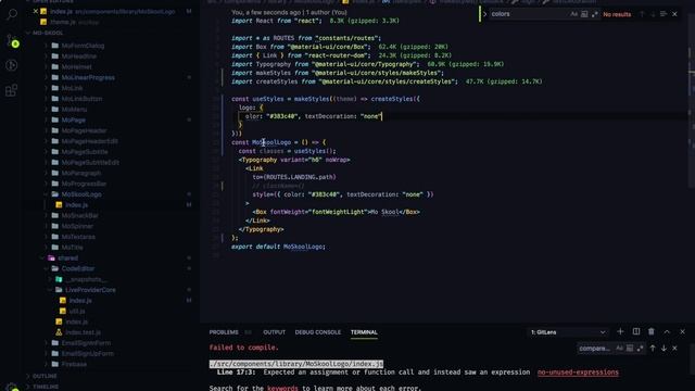 Learn React - Styling Components with Material UI Library - HOC and Hooks смотреть онлайн
