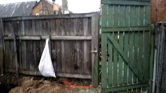 2019-04-14. Кадр. Установка пластикового дренажного колодца для канализации смотреть онлайн