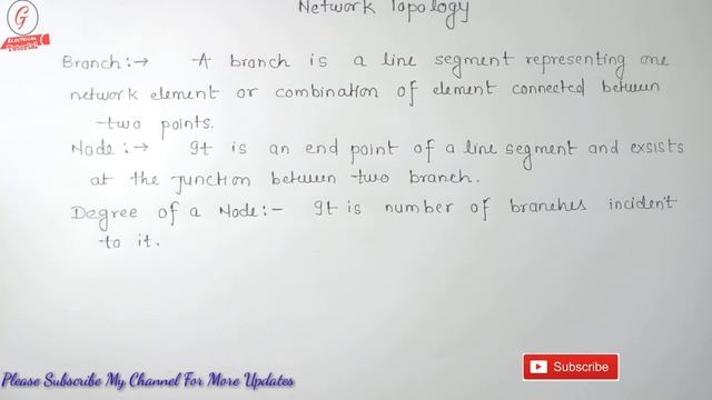 1.BASICS TERMS IN NETWORK TOPOLGY, BRANCH, TREE, TWIG, LINK NODE, DEGREE OF NODE смотреть онлайн