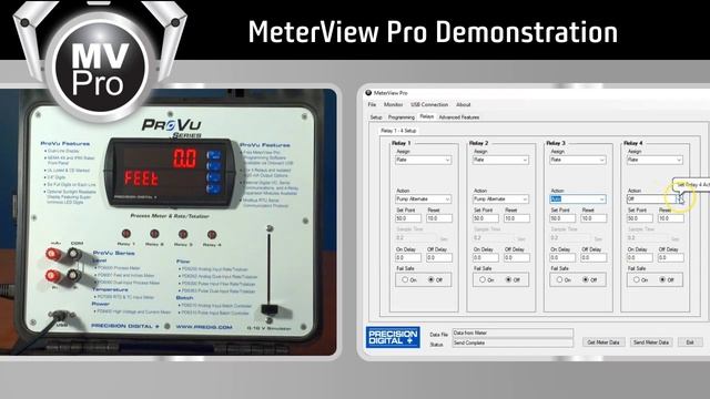 MeterView Pro Software Demonstration смотреть онлайн