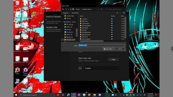 How to Sync Obsidian MD Notes for FREE Across Windows & Android/Mobile Devices using OneDrive