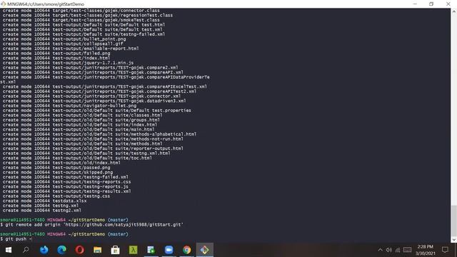 Git Tutorials | Geeky Rabbit | Pushing Code To Remote Repository смотреть онлайн