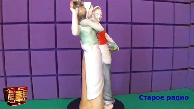 Фарфор. Статуэтка Селянки. Венгрия #фарфор #статуэтки #антиквариат #винтаж #история #обзор смотреть онлайн