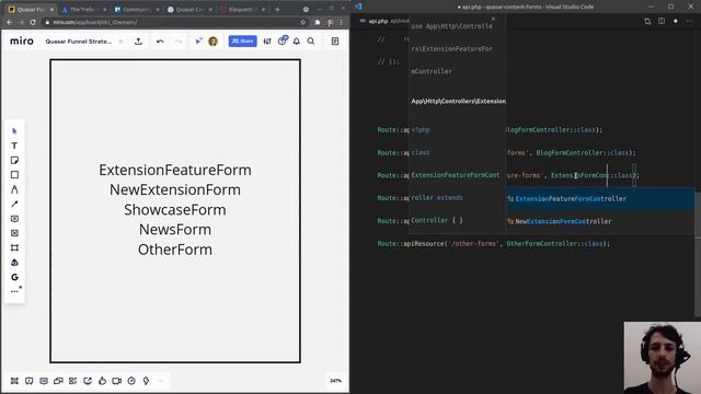 Finishing Up "Quasar Content Form" (Laravel and Sanctum) смотреть онлайн