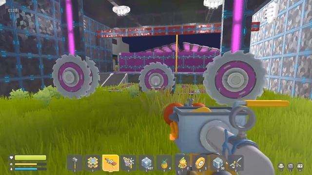 Making Haybots Run a GAUNTLET! - Scrap Mechanic Survival смотреть онлайн