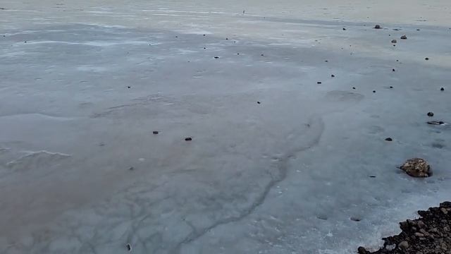 Frozen Kaibab Lake at Kaibab National Forest in Northern Arizona смотреть онлайн