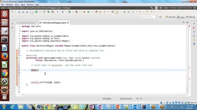 04 MAPREDUCE WORDCOUNT EXAMPLE PART 2 смотреть онлайн