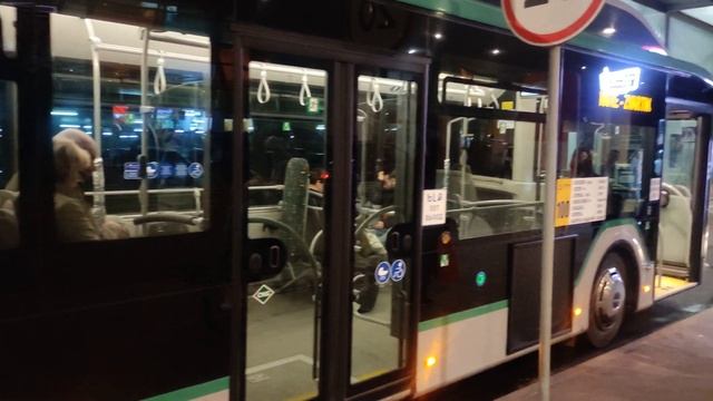 Автобус номер 100 из аэропорта Звартноц в центр Еревана. смотреть онлайн