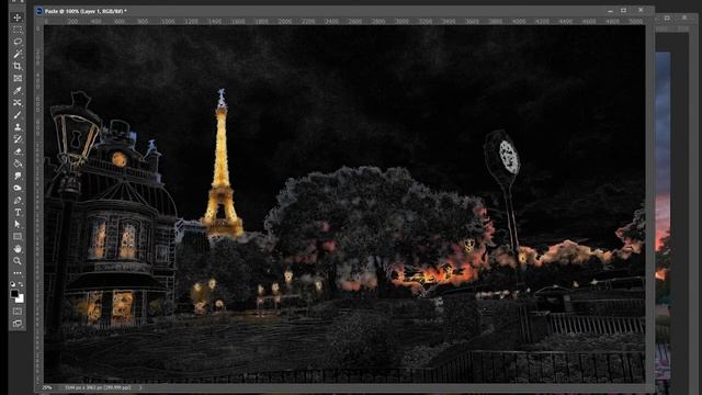 Photo to Painting in Photoshop смотреть онлайн