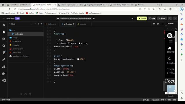 SPOTIFY CLONE WEBSITE USING HTML ,CSS , JAVASCRIPT.??? смотреть онлайн