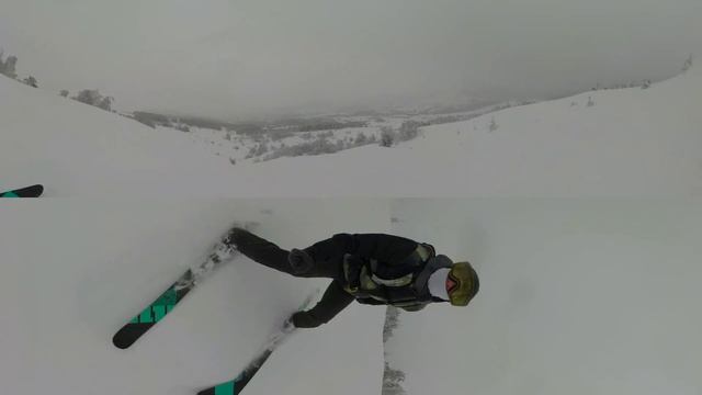 360. Горные лыжи. VR skiing. Хвалынский горнолыжный курорт. смотреть онлайн